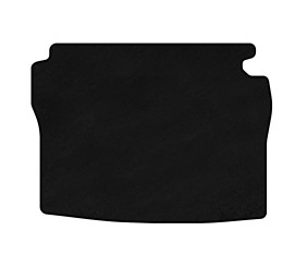 Килимок багажника текстильний Premium (SD, Коротка база, Чорний) для Mercedes S-сlass W126 1979-1991 рр