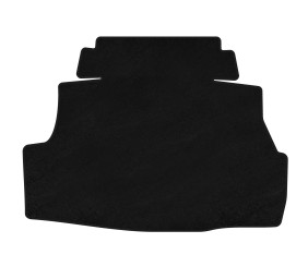 Килимок багажника текстильний Premium (SD, Чорний) для Nissan Almera N16 2000-2006 рр