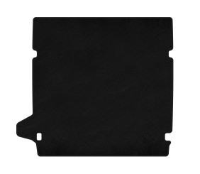 Килимок багажника текстильний Premium (до 2 ряду, Чорний) для Nissan Pathfinder R51 2005-2014 рр