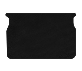 Килимок багажника текстильний Premium (2015-2019, HB, 5-ти дверний, Чорний) для Peugeot 208 рр