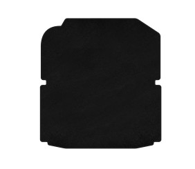 Килимок багажника текстильний Premium (SD, Чорний) для Peugeot 607 1999-2010 рр
