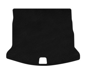 Килимок багажника текстильний Premium (5-ти місний, Чорний) для Renault Espace 2014- рр
