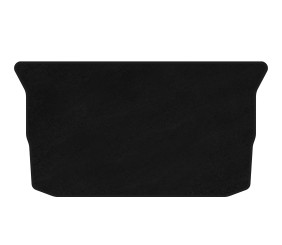 Килимок багажника текстильний Premium (HB, 5-ти дверний, Чорний) для Smart 2014- рр