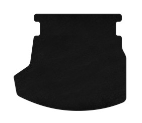 Килимок багажника текстильний Premium (2016-2019, SD, Чорний) для Toyota Corolla рр