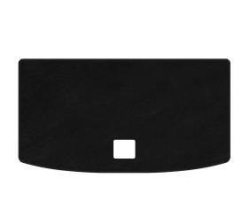 Килимок багажника текстильний Premium (7-ми місний, Чорний) для Volkswagen Atlas (Terramont) 2016- рр