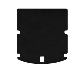 Килимок багажника текстильний Premium (SD, Чорний) для Ауди A4 B9 2015-2024 рр