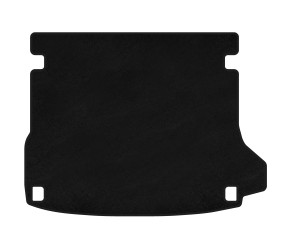 Килимок багажника текстильний Premium V-1 (Чорний) для Ауди Q5 2008-2017 рр