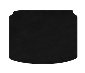 Килимок багажника текстильний Premium (HB, 5-ти дверний, Рестайлінг, Чорний) для Citroen C-4 2004-2010 рр