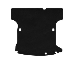Килимок багажника текстильний Premium (SW, 5-ти місний, До рестайлінгу, Чорний) для Dacia Logan I 2005-2008 рр