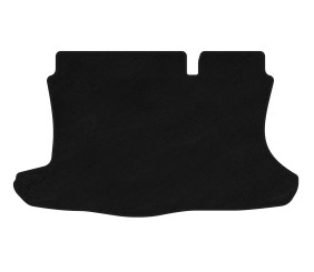 Килимок багажника текстильний Premium (2005-2012, HB, Чорний) для Ford Fusion рр