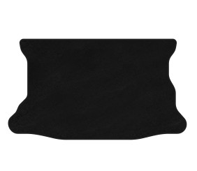 Килимок багажника текстильний Premium (2001-2008, HB, Чорний) для Honda FIT/Jazz рр