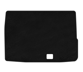 Килимок багажника текстильний Premium (Купе, Чорний) для Mercedes SLK R170 1996-2004 рр