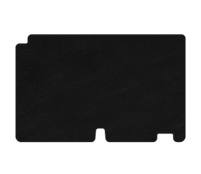 Килимок багажника текстильний Premium (HB, 5-ти дверний, Чорний) для Mercedes A-сlass W168 1997-2004 рр