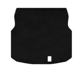 Килимок багажника текстильний Premium (Купе, Чорний) для Mercedes C-class W204 2007-2015 рр