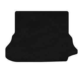 Килимок багажника текстильний Premium (HB, 5-ти дверний, Чорний) для Renault Laguna 2001-2007 рр
