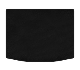 Килимок багажника текстильний Premium (HB, 5-ти дверний, Чорний) для Seat Leon 2013-2020 рр