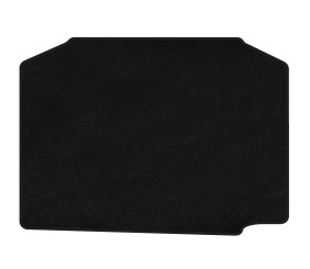 Килимок багажника текстильний Premium (HB, Чорний) для Skoda Fabia 2007-2014 рр