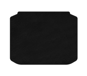 Килимок багажника текстильний Premium (HB, Чорний) для Ауди A3 2012-2020 рр