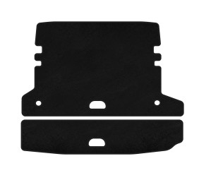 Килимок багажника текстильний Premium V-2 (для F-31, Чорний) для BMW 3 серія F30/F31 2012-2019 рр