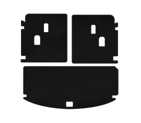 Килимок багажника текстильний Premium V-2 (Чорний) для Acura MDX 2013-2020 рр