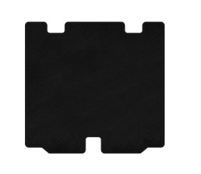 Килимок багажника текстильний Classic V2 (для F11, Чорний) для BMW 5 серія F10/F11 2010-2016 рр