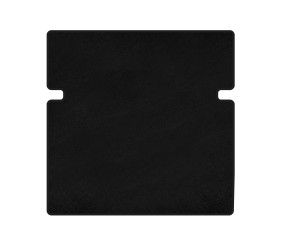 Килимок багажника текстильний Classic (Long, 5-ти містний, Чорний) для Citroen Berlingo/Multispace 2018- рр