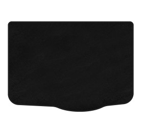 Килимок багажника текстильний Classic (2011-2018, HB, 3-х дверний, Чорний) для Fiat Punto Grande/EVO рр