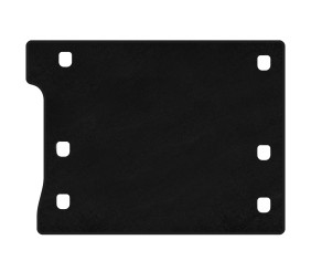 Килимок багажника текстильний Classic (Rubicon Unlimited/5-ти дверний, Чорний) для Jeep Wrangler 2018- рр