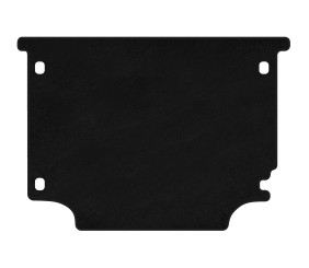 Килимок багажника текстильний Classic (5-ти дверний, Чорний) для Land Rover Defender 2019- рр