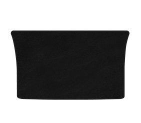 Килимок багажника текстильний Classic (HB, 3-х дверний, Чорний) для Volkswagen Fox 2003-2021 рр