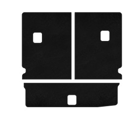 Килимок багажника текстильний Classic V-1 (Чорний) для Chevrolet Orlando 2010-2018 рр