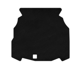 Килимок багажника текстильний Classic (SD, Чорний) для Mercedes C-class W203 2000-2007 рр