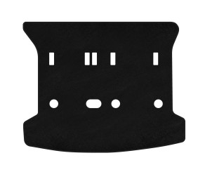 Килимок багажника текстильний Classic (SW, Чорний) для Peugeot 307 2001-2008 рр