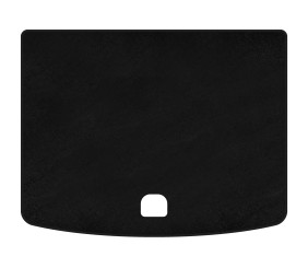 Килимок багажника текстильний Classic (Чорний) для SsangYong Kyron 2005-2014 рр