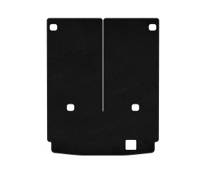 Килимок багажника текстильний Classic (7-місний зі складеним 3 рядом, Чорний) для Mercedes GL сlass X164 2006-2012 рр