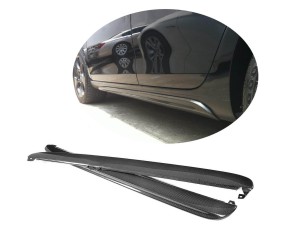 Бокові пороги (для GTI HB 2010-2013, Карбон) для Volkswagen Golf 6 рр