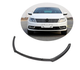 Накладка на передній бампер Lip (для 2012-2018, Карбон) для Volkswagen Passat СС рр