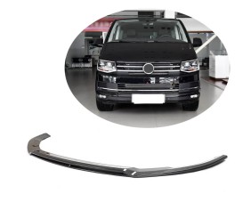 Накладка на передній бампер Lip (для 2015-2019, Карбон) для Volkswagen T6 рр