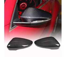 Накладки на дзеркала (Карбон) для Volkswagen Scirocco 2008-2017 рр
