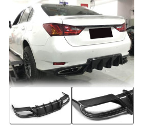 Дифузор заднього бампера (для F-Sport 2011-2015, Карбон) для Lexus GS рр