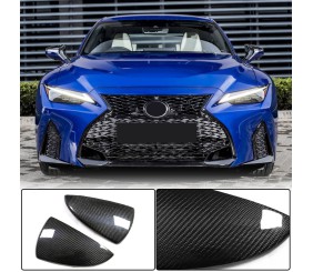 Накдадки на дзеркала (для 2020-2026, Сухий карбон) для Lexus IS 2013- рр