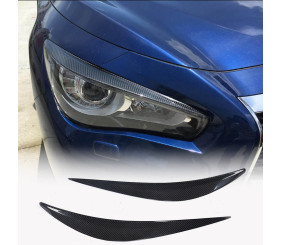 Вії на фари (для Q50 2014-2017, Карбон) для Infiniti Q50/Q60 рр