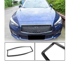 Обведення решітки радіатора (для Q50 Base/Sport 2014-2017, Карбон) для Infiniti Q50/Q60 рр