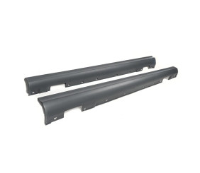 Бокові пороги (стиль С63 AMG) для Mercedes C-class W204 2007-2015 рр