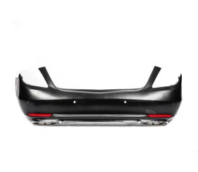 Задній бампер з дифузором Maybach (2018-2022) для Mercedes S-сlass W222 рр