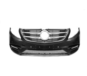 Передній бампер V-class AMG в зібраному вигляді для Mercedes Vito/V-class W447 2014- рр