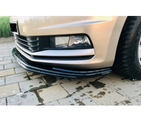 Передня лип накладка (ABS) для Volkswagen Touran 2015- рр