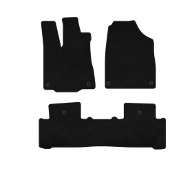 Килимки текстильні Classic (2 ряди, Чорний) для Acura MDX 2013-2020 рр