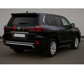 Накладка над номером BlackEdition (для 2016-2026) для Lexus LX570/450d рр