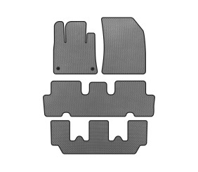Килимки EVA (3 ряди, Сірий) для Citroen C-4 Picasso 2013-2022 рр